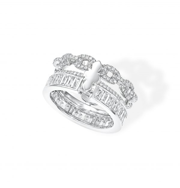 Diamond ring crown