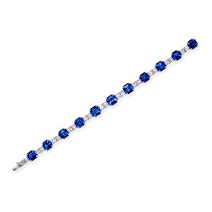 Blue sapphire bracelet 31