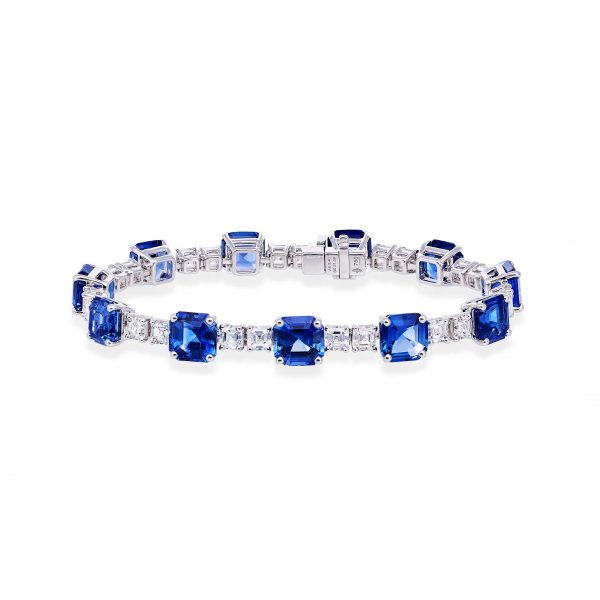 Blue sapphire bracelet 32