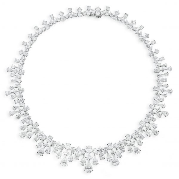 Diamond necklace grid