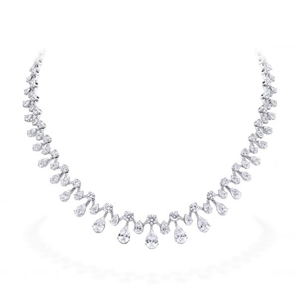 Diamond necklace love 05 -4