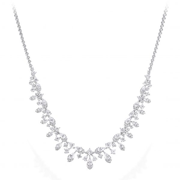 Diamond necklace love 05 -2